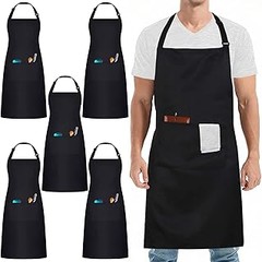 ¿Qué características deben tener los delantales para paella largos?