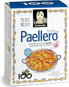 Tipos de sazonadores para arroz del senyoret y sus ingredientes