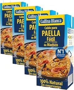 Mejores lugares para comprar caldo para paella de marisco