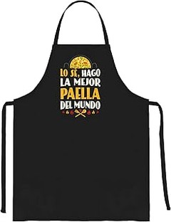 Evita estos errores al comprar un delantal para paella