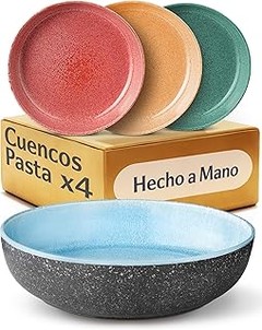 Recetas deliciosas de arroces en platos de gres