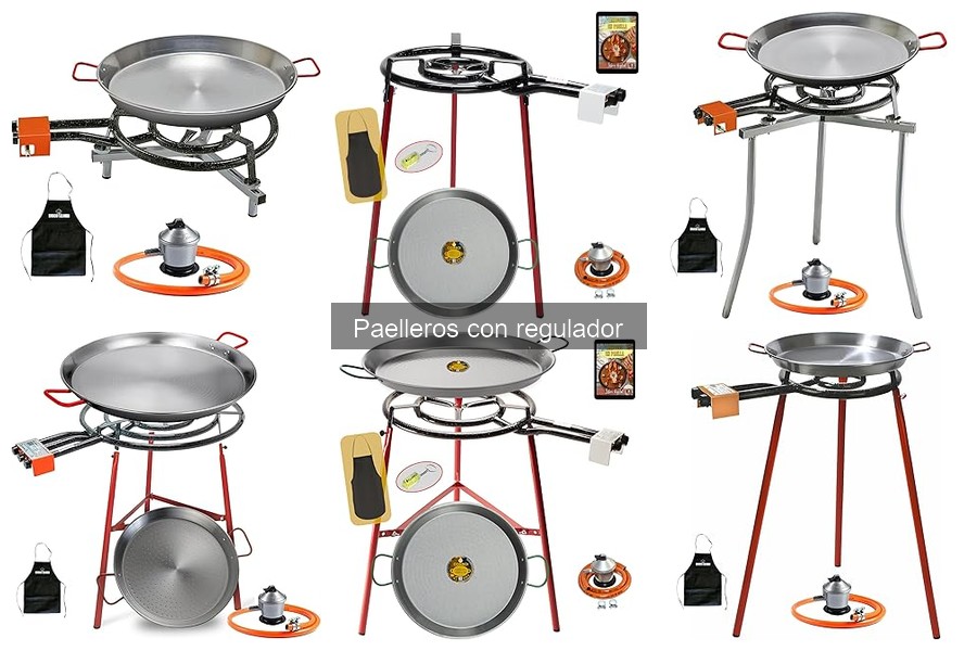 Accesorios Esenciales para Paelleros con Regulador