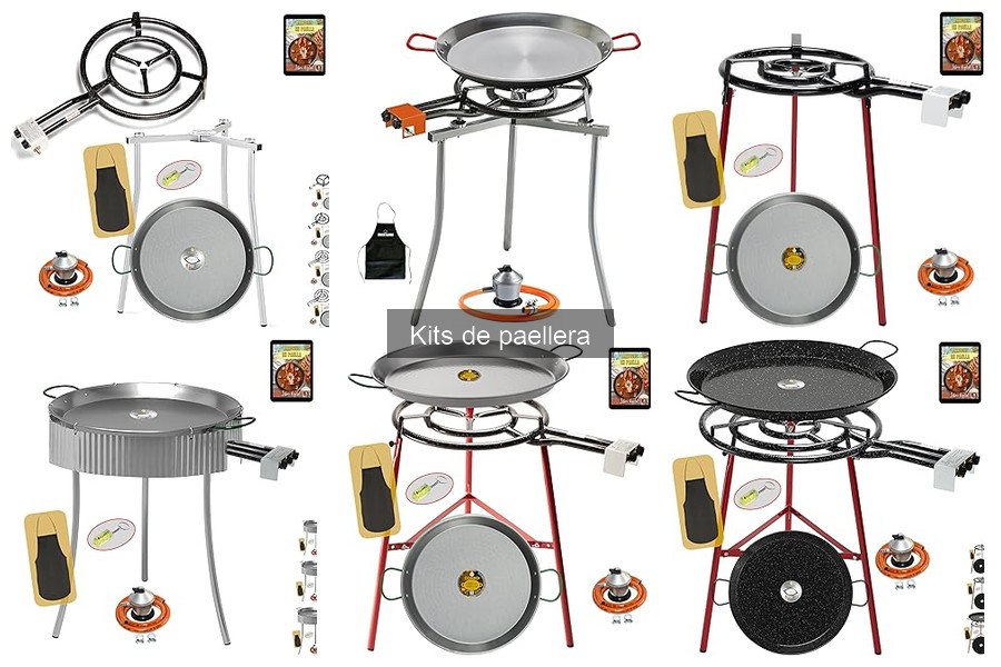 Accesorios esenciales para un kit de paellera completo
