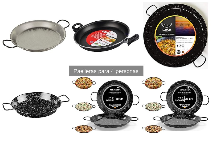Accesorios imprescindibles para paelleras de 4 personas