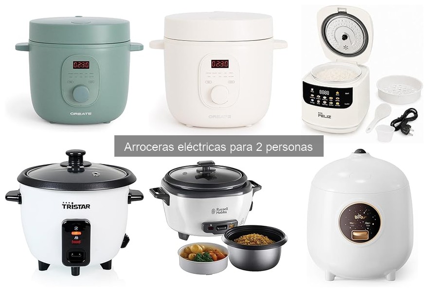Accesorios útiles para arroceras eléctricas para 2 personas