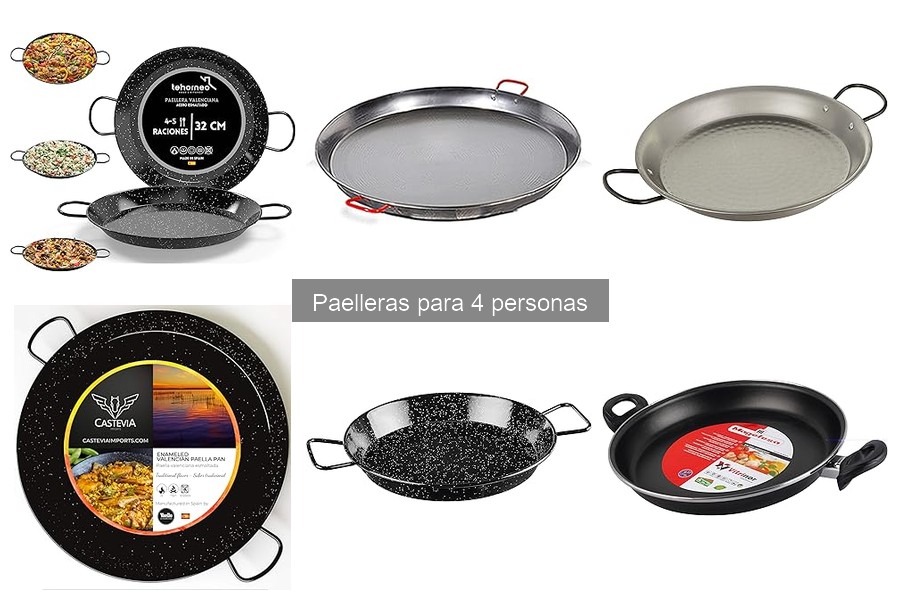 Alternativas a la Paellera para 4 Personas: Utensilios Eficaces