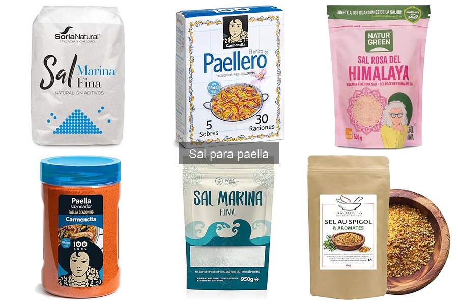 Alternativas a la sal para paella: opciones sabrosas