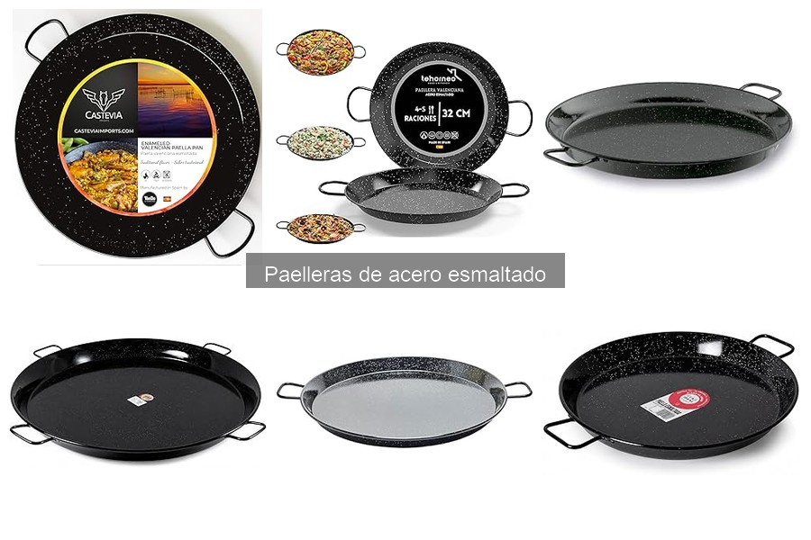 Alternativas a las Paelleras de Acero Esmaltado: Pros y Contras