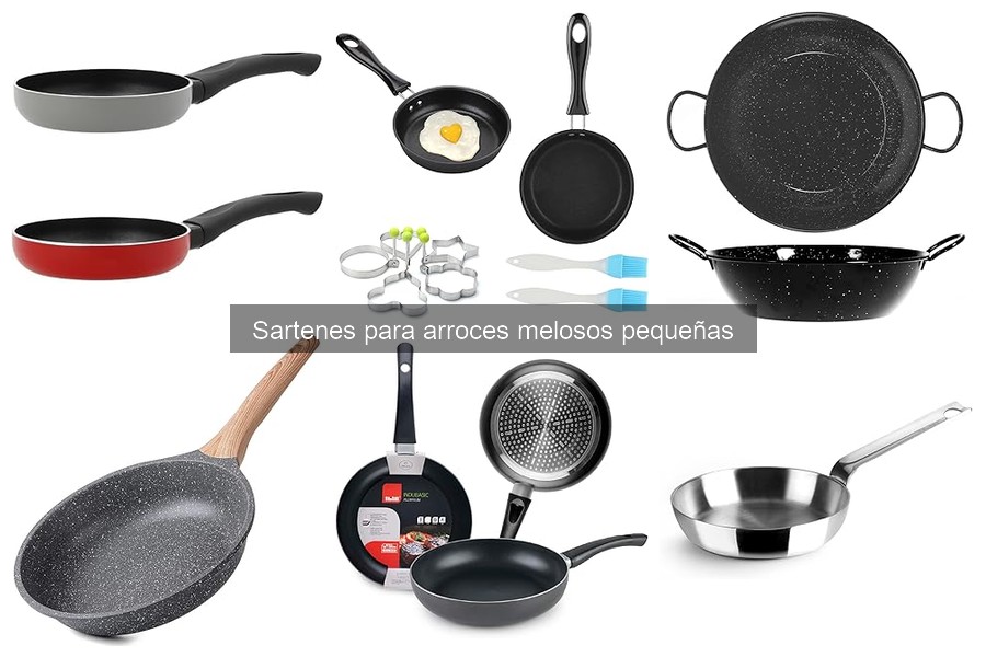 Alternativas a las sartenes para arroces melosos pequeñas
