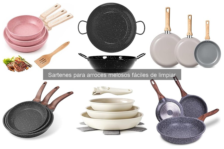 Alternativas a las sartenes para arroces melosos