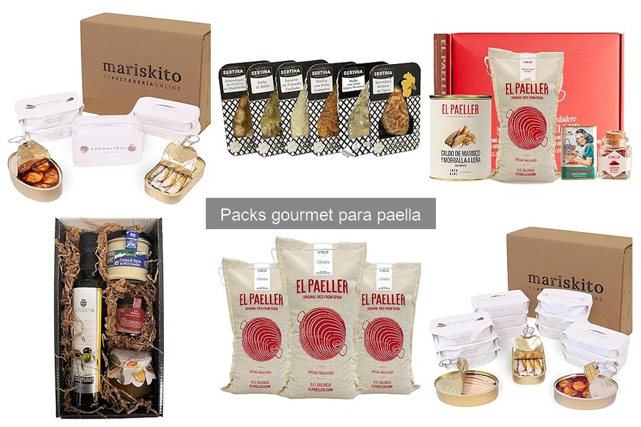 Alternativas a Packs Gourmet para Paella | Opciones Sencillas