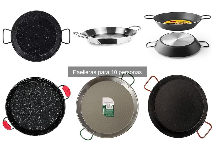 Alternativas a paelleras para cocinar para 10 personas