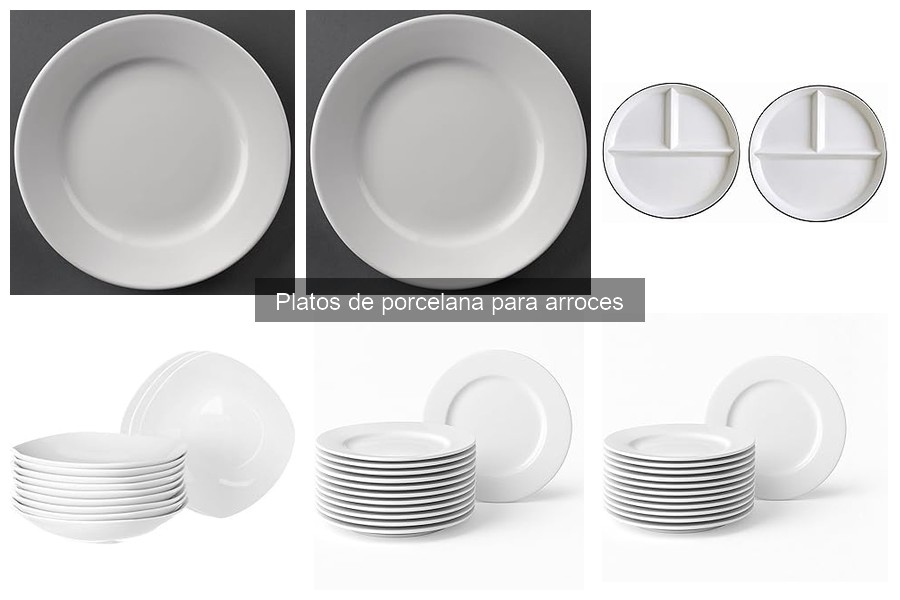 Alternativas a platos de porcelana para servir arroces