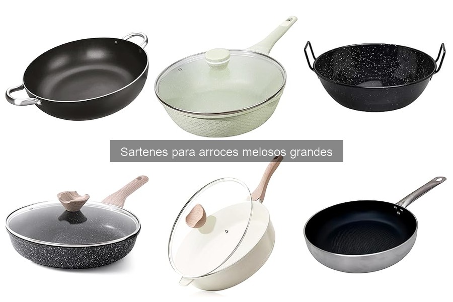 Alternativas a sartenes para arroces melosos: opciones efectivas