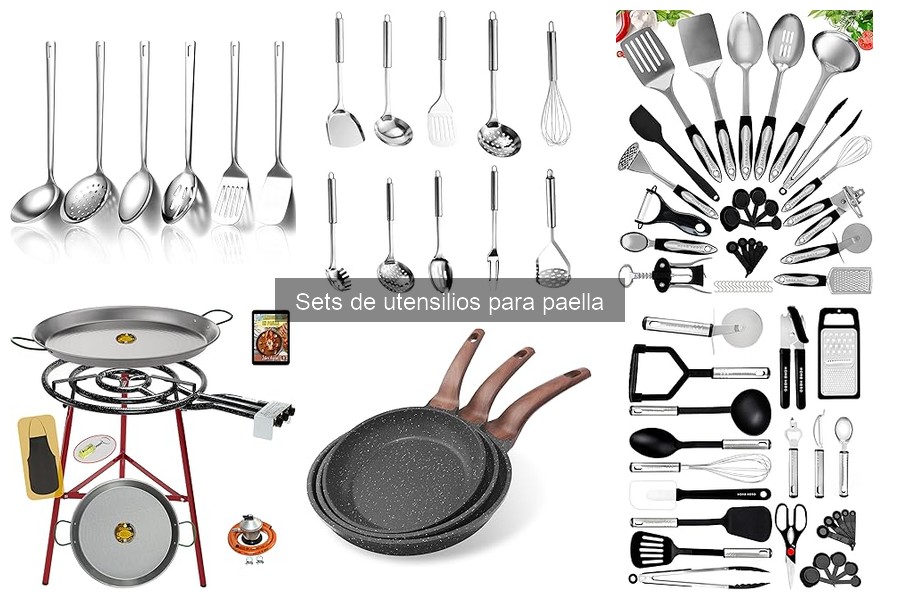Alternativas a sets de utensilios para paella: opciones y consejos