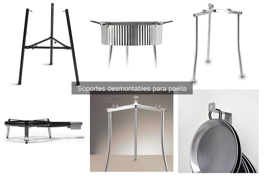Alternativas a Soportes Desmontables para Paella