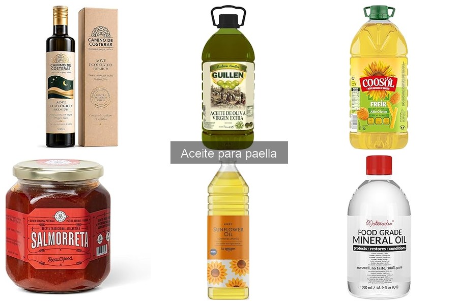 Alternativas al Aceite de Oliva para Paellas: Mejores Opciones