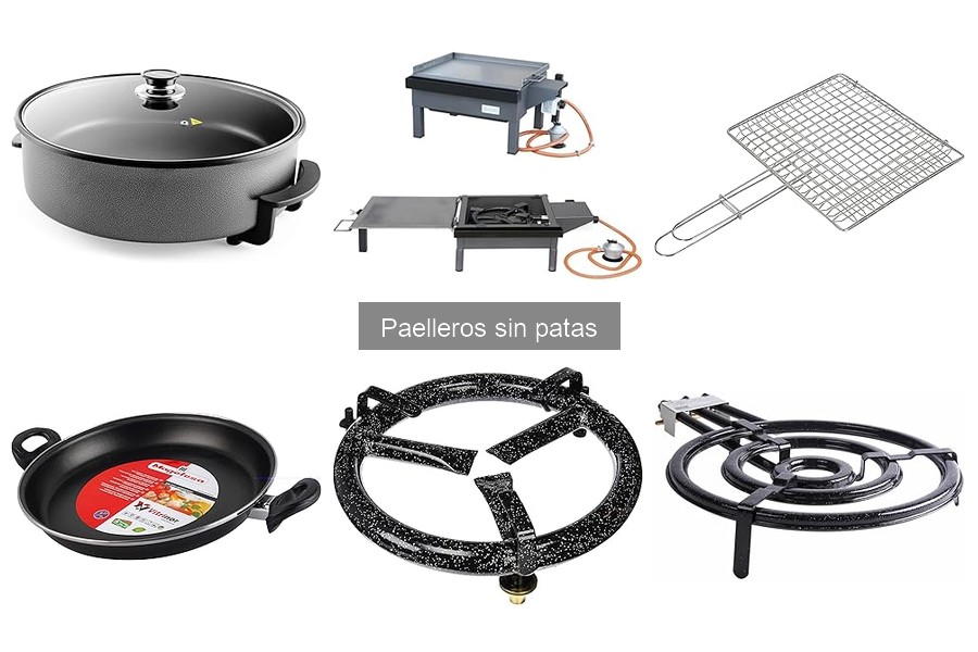 Alternativas al paellero sin patas: opciones efectivas