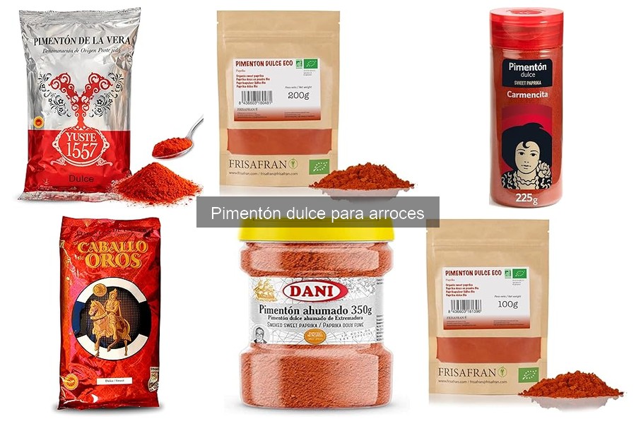 Alternativas al pimentón dulce en recetas de arroz