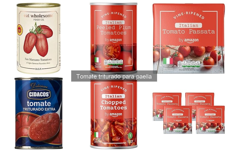 Alternativas al tomate triturado para paella | Opciones saborosas