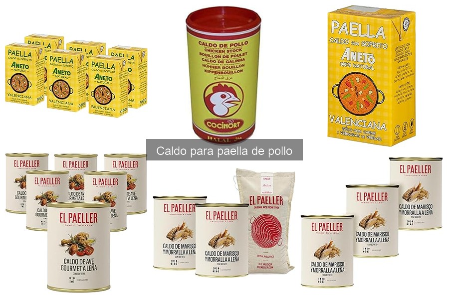 Alternativas deliciosas al caldo para paella de pollo