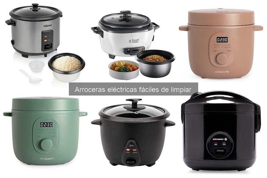 Arroceras eléctricas fáciles de limpiar: ¿qué son?