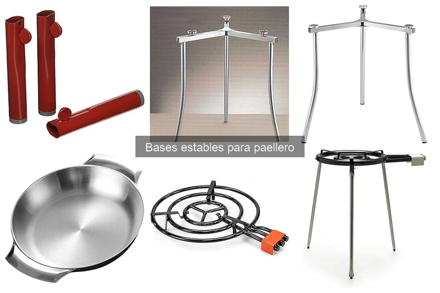 Beneficios de usar bases estables para paellero