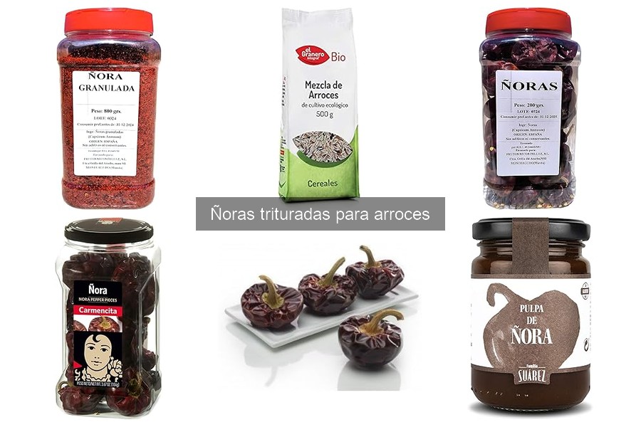 Beneficios de usar ñoras trituradas en tus arroces