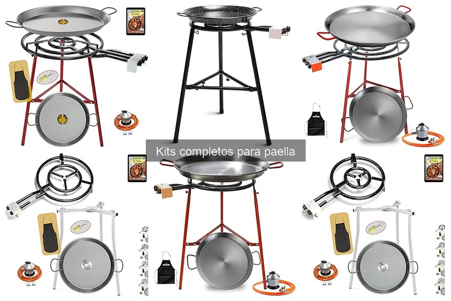 Beneficios de usar un kit completo para paella