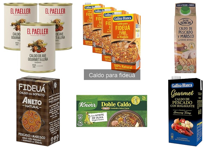 Beneficios del caldo para fideuá: sabor inigualable