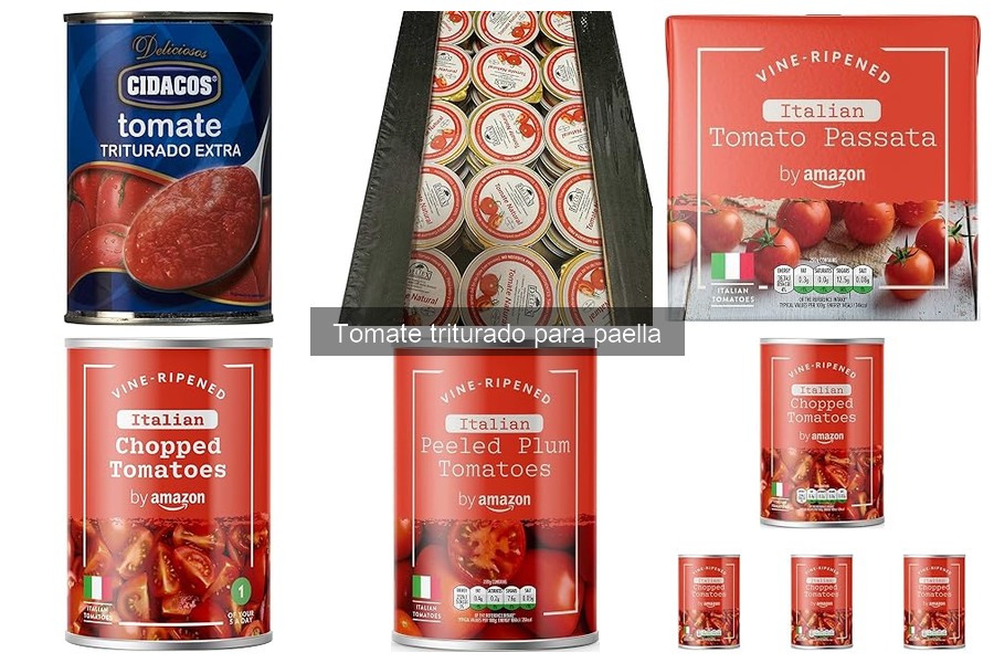 Beneficios del tomate triturado para una paella deliciosa