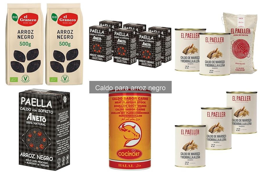 Caldo para arroz negro: ¿Qué es y cómo se usa?