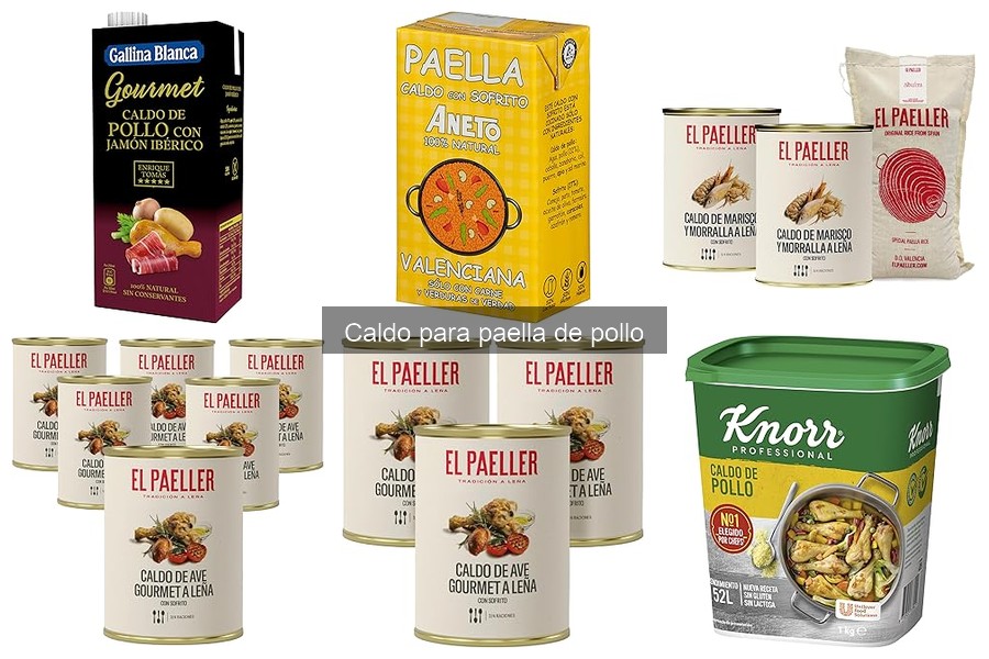 Caldo para Paella de Pollo: Ingredientes y Sabor Final