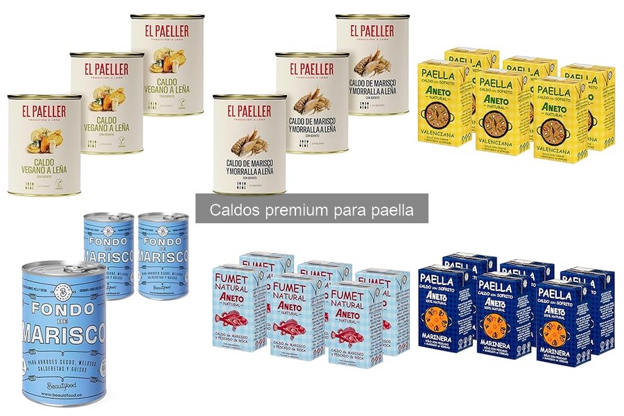Caldos Premium Sin Gluten para Paella: Opciones y Beneficios