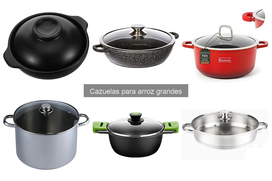 Cazuelas grandes para arroz: Mejores lugares para comprarlas