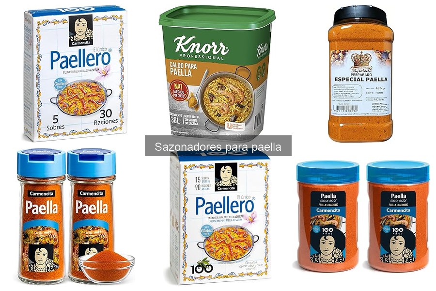 Cómo conservar adecuadamente los sazonadores para paella