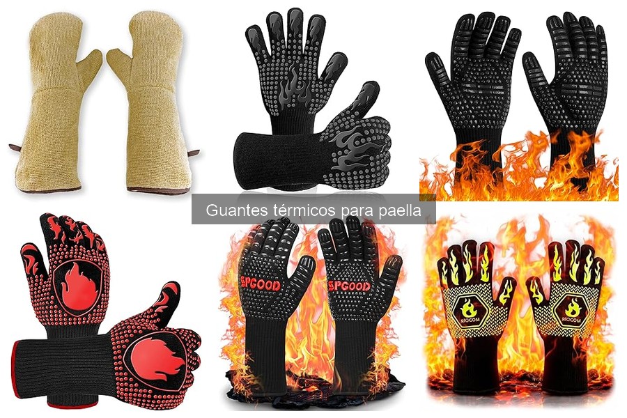Cómo cuidar tus guantes térmicos para paella y alargar su vida