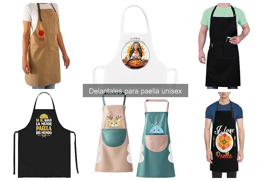 Cómo cuidar y mantener tu delantal para paella unisex