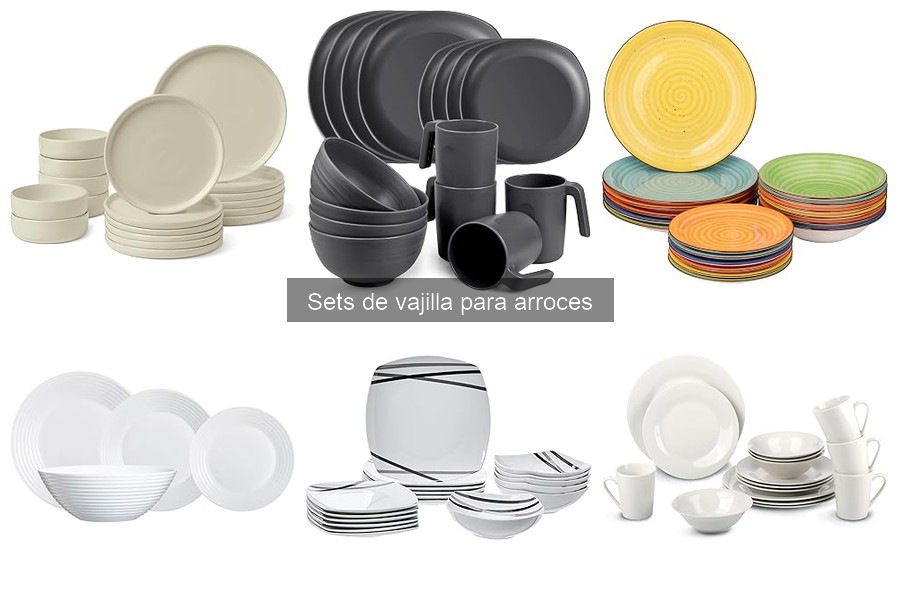 Cómo cuidar y mantener tu set de vajilla para arroces