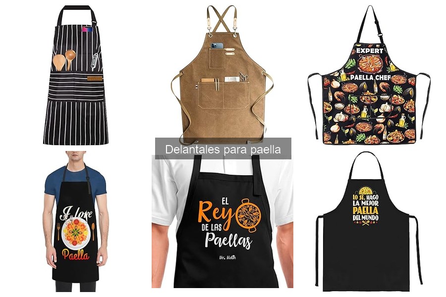 Cómo elegir el delantal adecuado para paella: guía práctica
