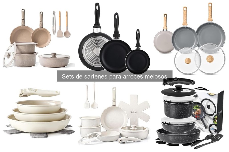 Cómo elegir el mejor set de sartenes para arroces melosos