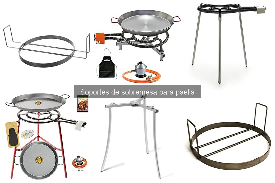 Cómo elegir el mejor soporte de sobremesa para paella