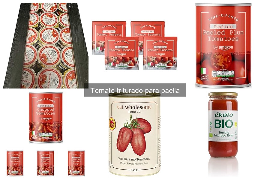 Cómo elegir el mejor tomate triturado para paella