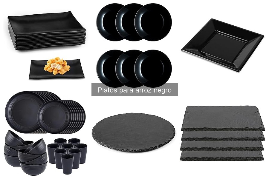 Cómo elegir el tamaño perfecto de plato para arroz negro