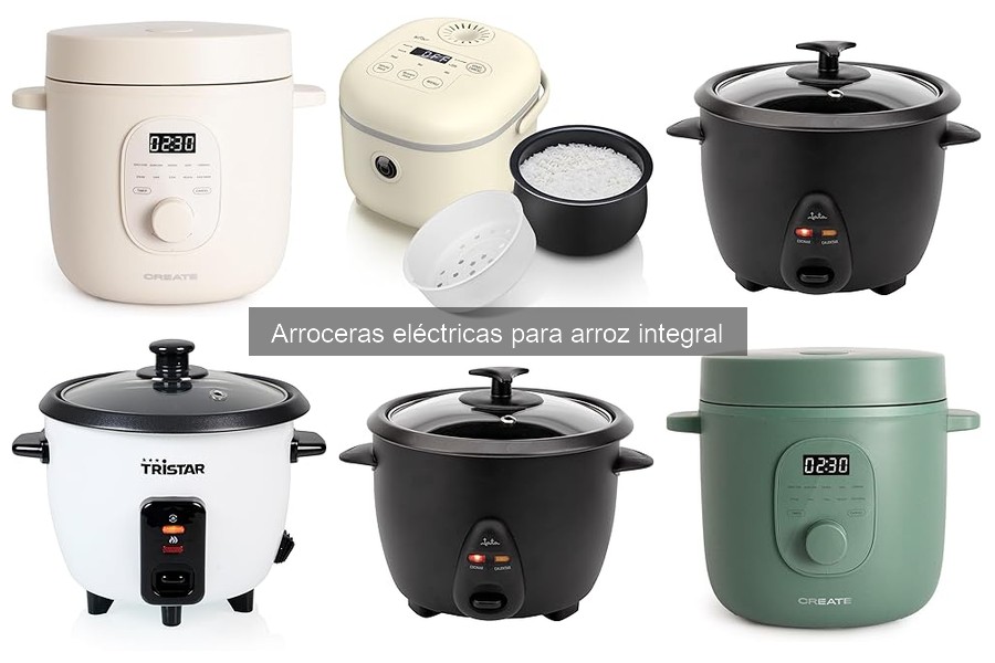 Cómo elegir la arrocera eléctrica ideal para arroz integral