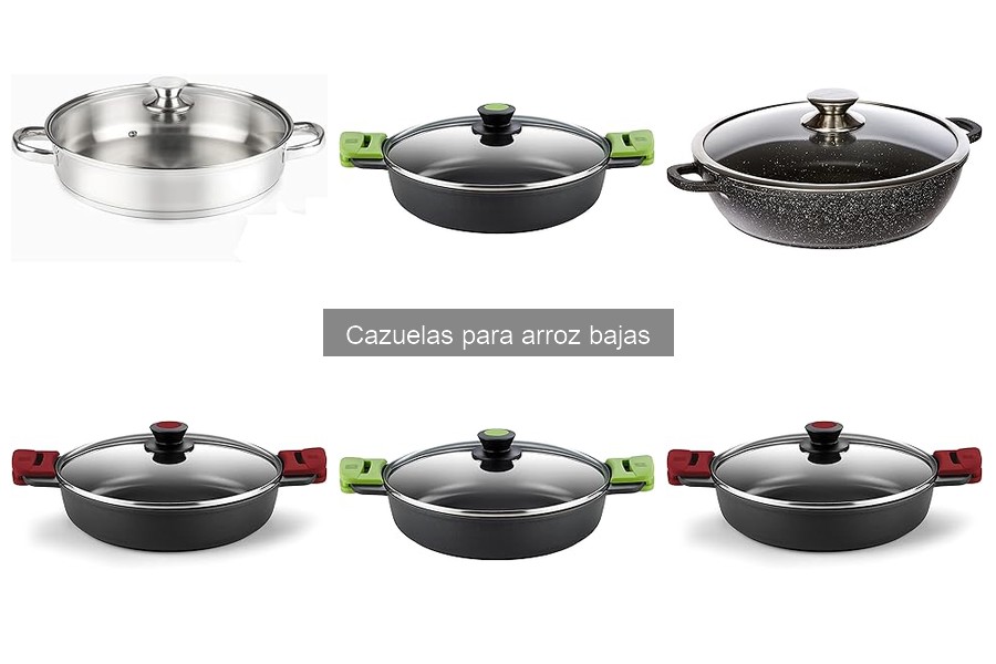 Cómo elegir la mejor cazuela baja para arroz