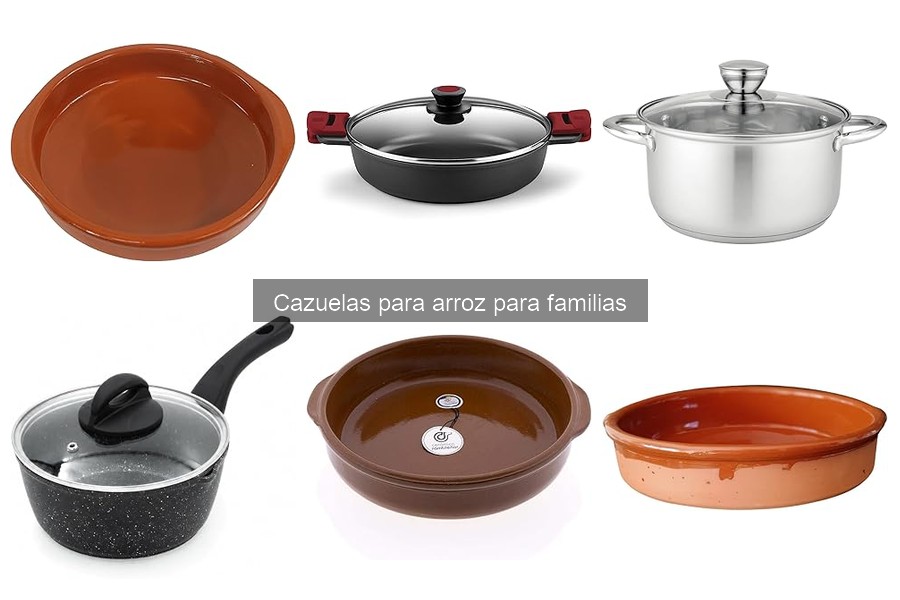 Cómo elegir la mejor cazuela para arroz familiar