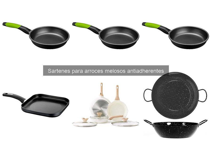 Cómo elegir la mejor sartén antiadherente para arroces melosos