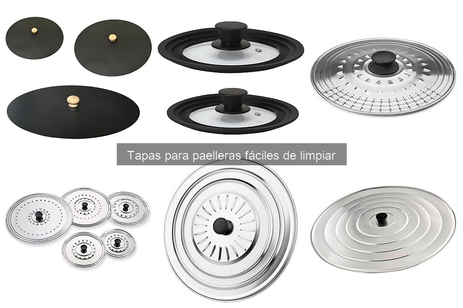 Cómo elegir la tapa perfecta para tu paellera