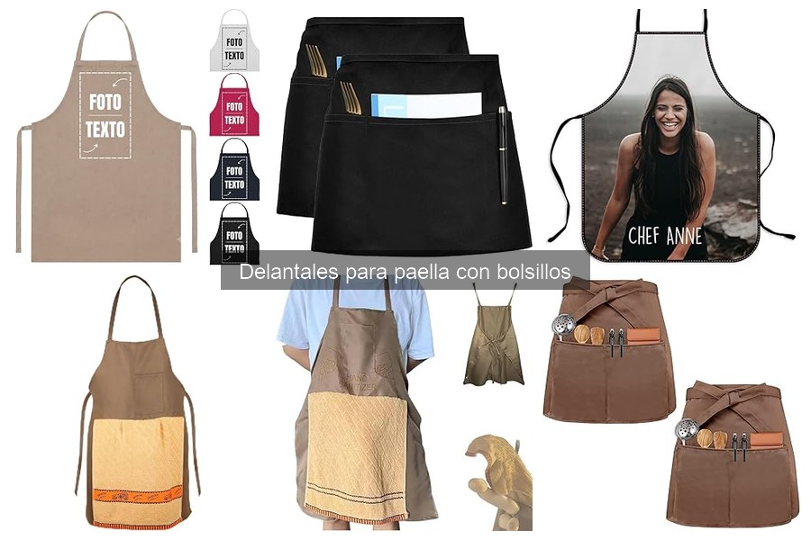 Cómo Elegir un Delantal para Paella con Bolsillos
